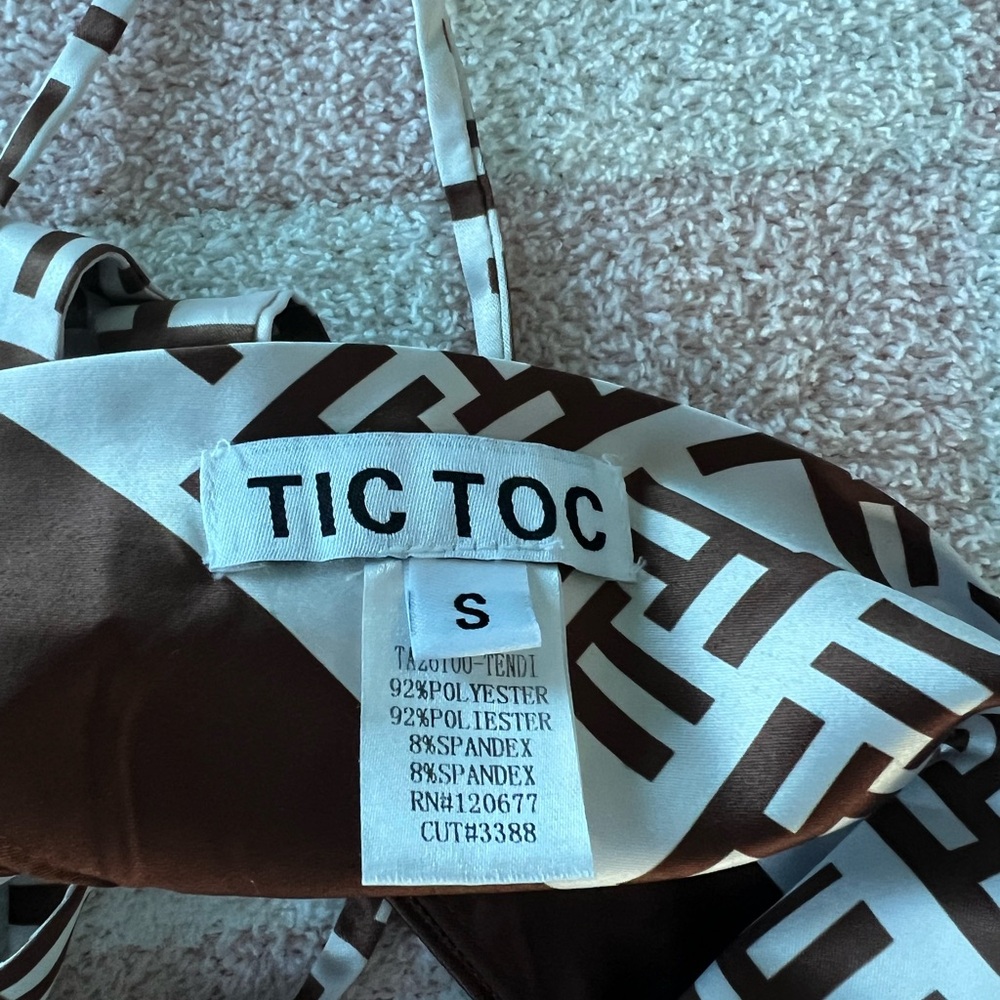 Brown Patterned Women's Accessory - Picture 3 of 4